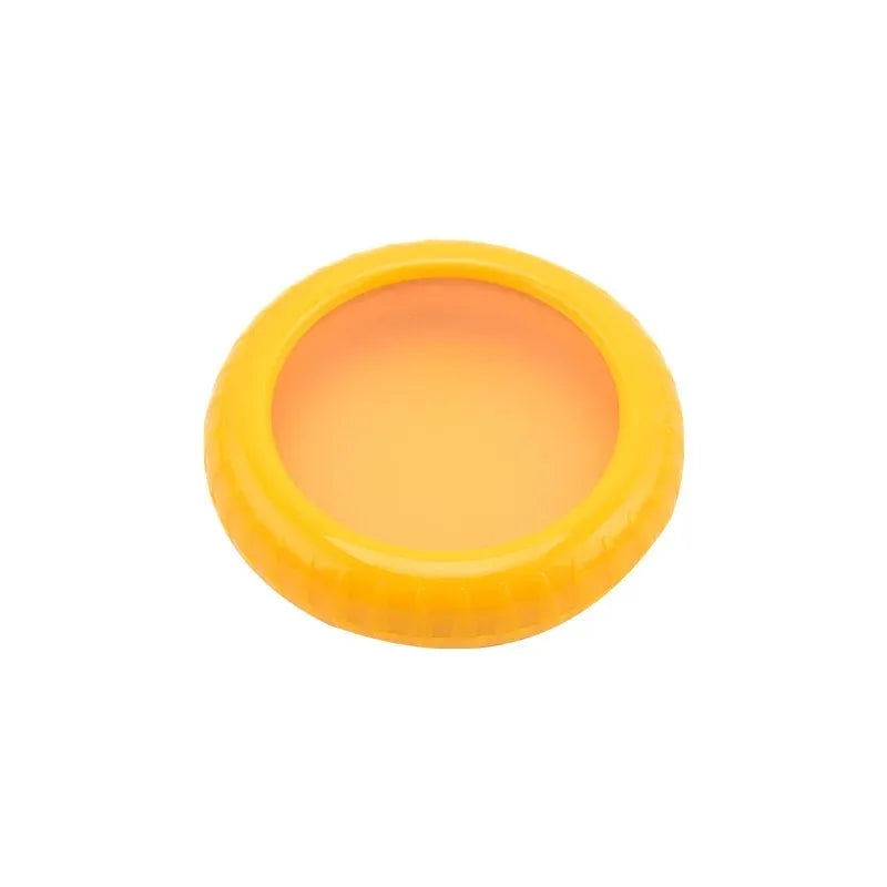 Fruit and Vegetable Preserves Clear Lid Containers - Red Green Orange Yellow Sealed Keepers for Avocado Tomato Onion Lemon