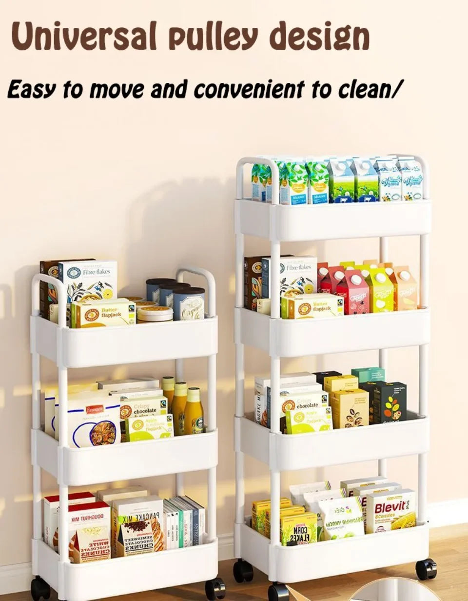 π Kitchen Storage Trolley π Multi-Tier Utility Cart π Rolling Shelf Rack π