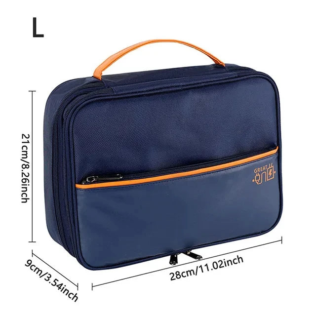 πΌ Digital Cable Storage Bag β USB Cord, Charger & Power Bank Organizer Travel Case
