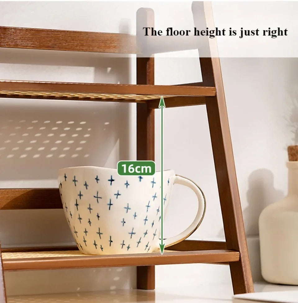 ๐ฟ Bamboo 2-Tier Desk Shelf โ Minimalist Organizer for Plants, Cups & More ๐งบ