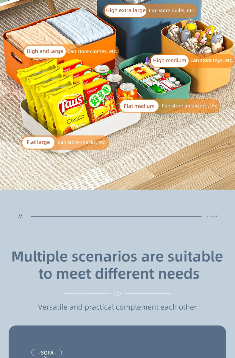 π¨ Colorful Stackable Storage Box π§Ί Tidy Up with Style! π¨