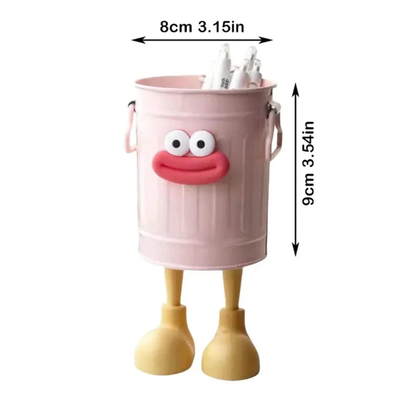 โ๏ธ Cute Cartoon Pen Holder โ Desk & Office Storage Organizer โ๏ธ