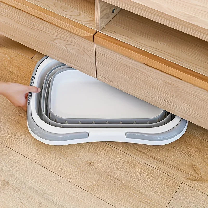 π§Ί Foldable Laundry Basket with Handles β Durable Space-Saving Plastic Hamper for Home