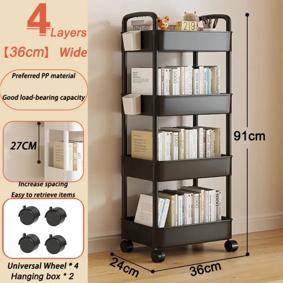 π Kitchen Storage Trolley π Multi-Tier Utility Cart π Rolling Shelf Rack π