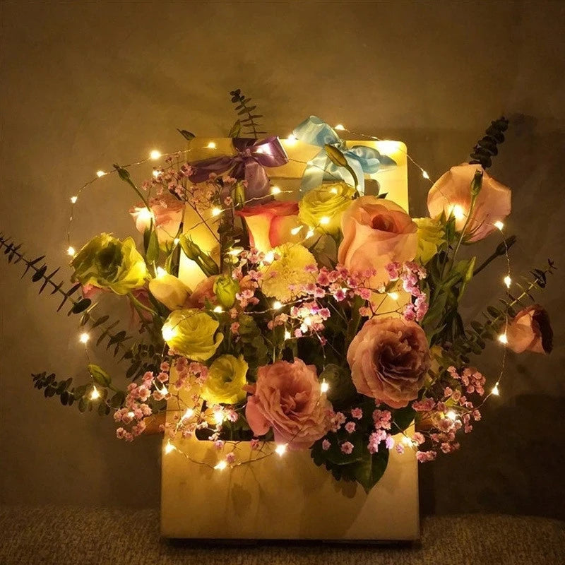 โจ Solar LED Fairy String Lights โ Outdoor Waterproof Garland for Garden & Party โจ