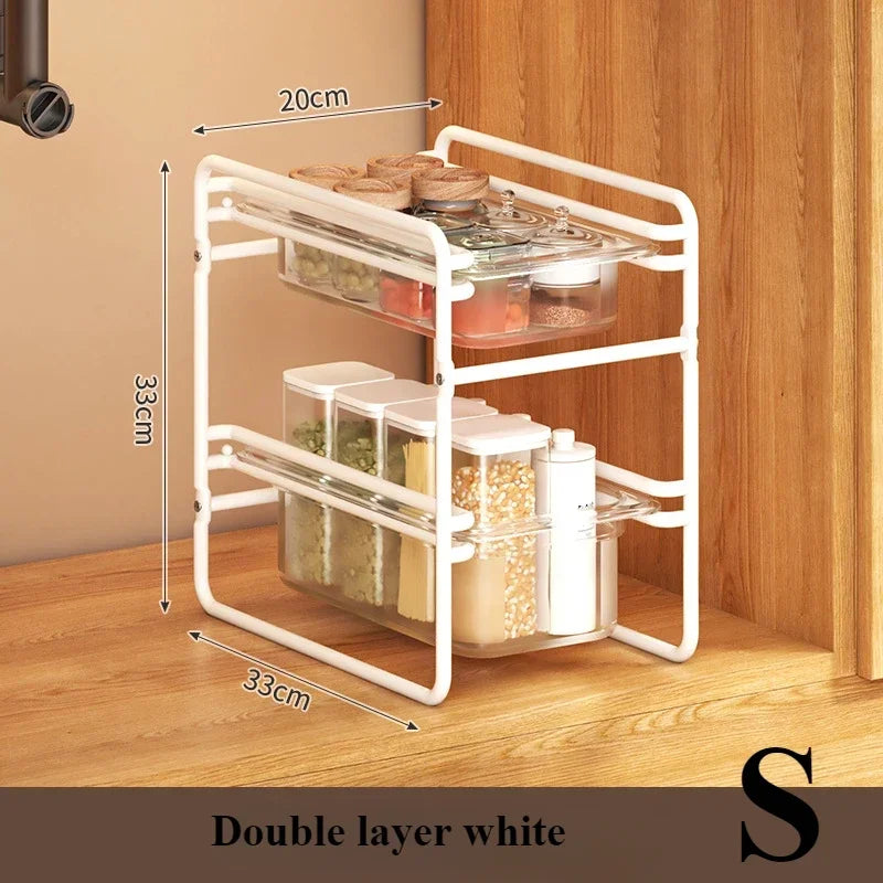 π
Kitchen Storage Rack β Multi-Tier Pull-Out Organizer for Veggies & More π§
