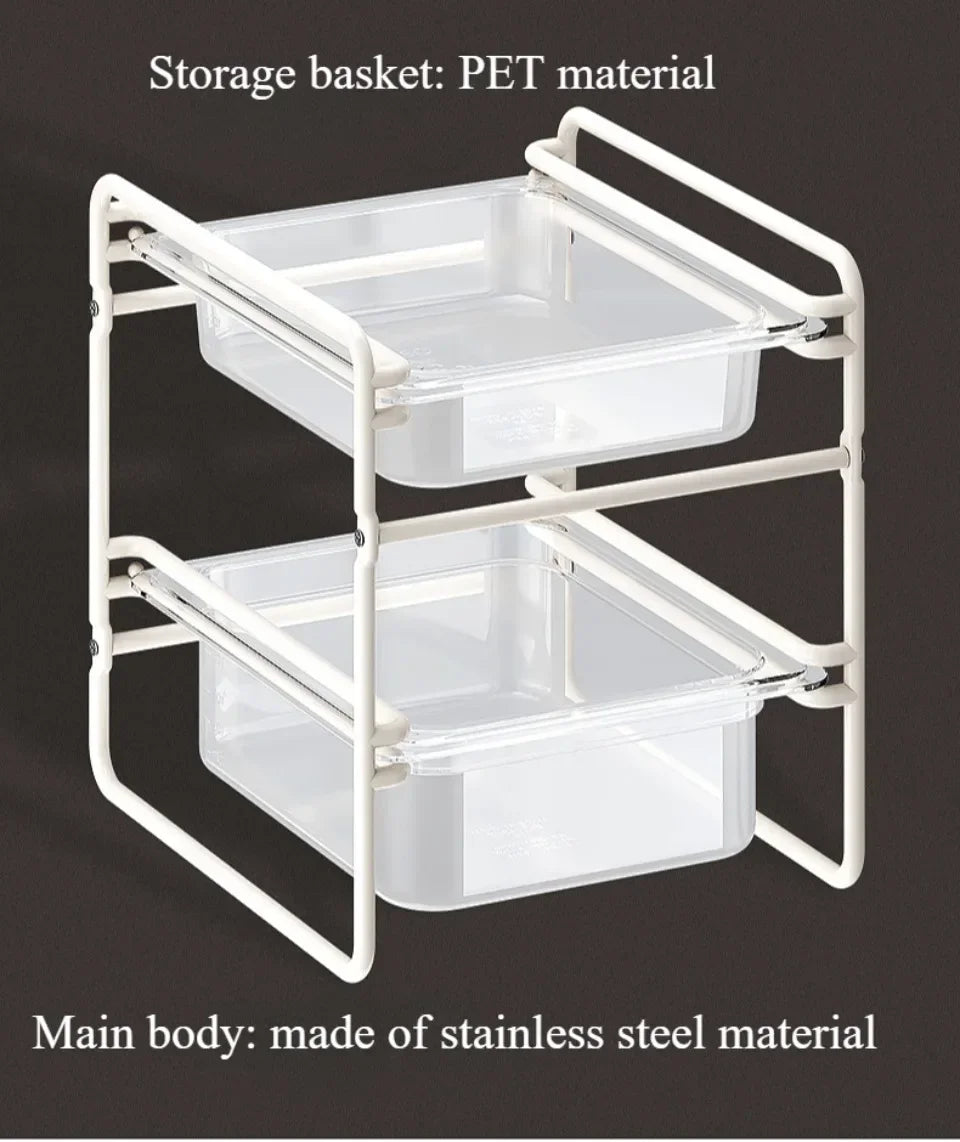 π
Kitchen Storage Rack β Multi-Tier Pull-Out Organizer for Veggies & More π§
