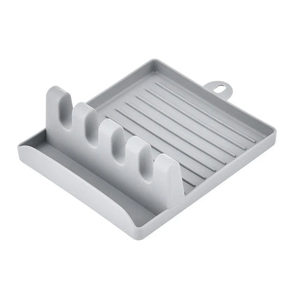 Kitchen Utensil Holder – Fork, Spoon & Spatula Rack Organizer Pad
