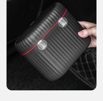 Pop-Up Car Trash Can – Door-Mounted & Desktop Use, Large Capacity Waste Bin