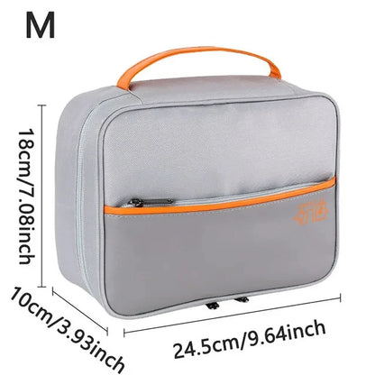 💼 Digital Cable Storage Bag – USB Cord, Charger & Power Bank Organizer Travel Case