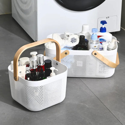 🧺 Fruit & Veggie Drain Basket – Multi-Purpose Storage for Kitchen & Home 🍎🧻