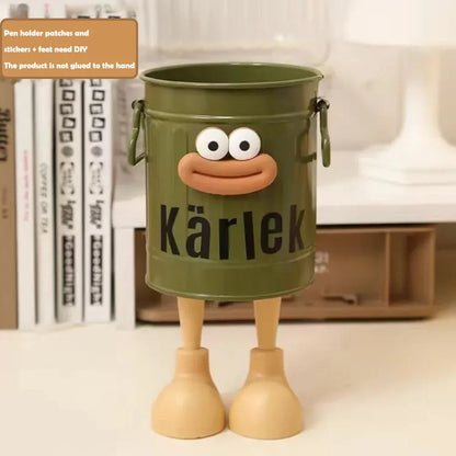 ✏️ Cute Cartoon Pen Holder – Desk & Office Storage Organizer ✏️