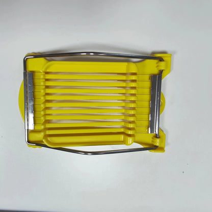 🔪 Multifunctional Stainless Steel Food Slicer – 10-Wire Cutter for Eggs, Cheese, Ham & More 🧀