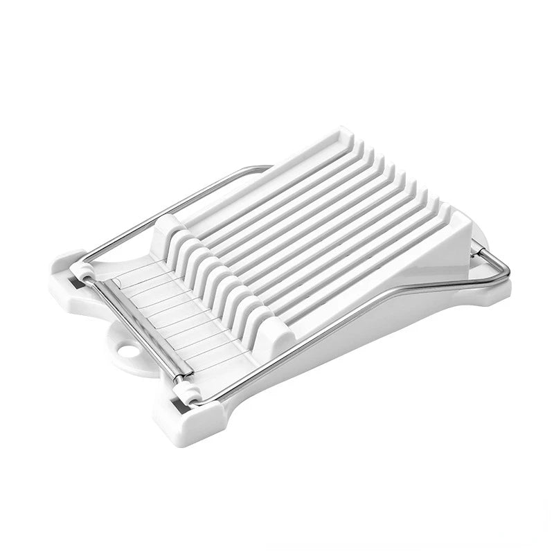 🔪 Multifunctional Stainless Steel Food Slicer – 10-Wire Cutter for Eggs, Cheese, Ham & More 🧀