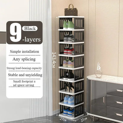 👞 Multi-Layer Shoe Rack – Slim, Strong & Space-Saving Storage for Entryways & Homes 🏠📦