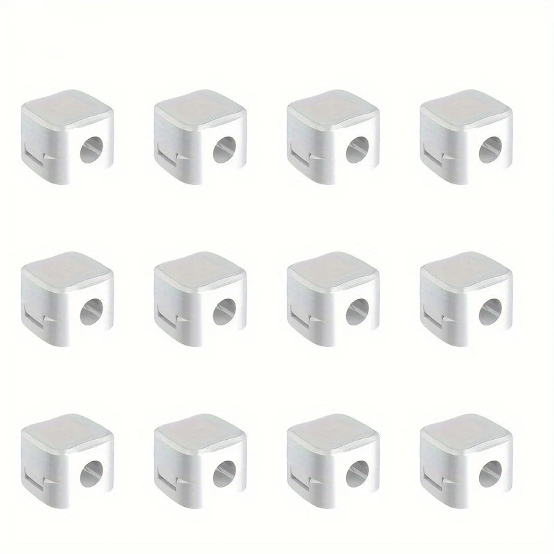 📎 6/12/18pcs Magnetic Cable Organizer – Reusable Cord Clip for Desk, Wall & Kitchen