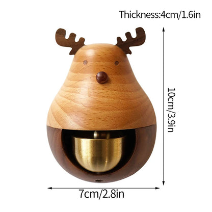 🔔 Wooden Door Bell – Japanese Wind Chime for Home & Garden Decor 🔔