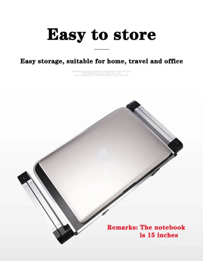 💻 Adjustable Laptop Stand ✨ Foldable & Portable 🧳 Aluminum Cooling Bracket 🧊