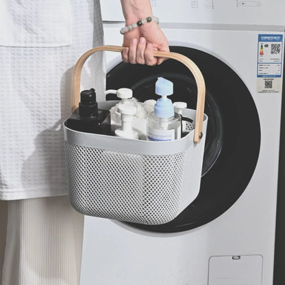 🧺 Fruit & Veggie Drain Basket – Multi-Purpose Storage for Kitchen & Home 🍎🧻