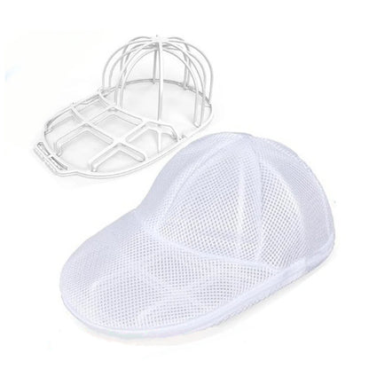 🧢 Hat Washing Cage – Anti-Deformation Laundry Bag for Machine Wash & Travel Storage 🧺