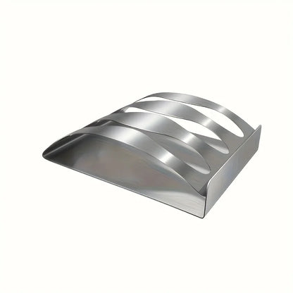 🧼 Wall Mounted Stainless Steel Toothbrush & Razor Holder – Self-Adhesive Bathroom Organizer