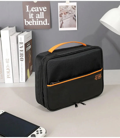 💼 Digital Cable Storage Bag – USB Cord, Charger & Power Bank Organizer Travel Case
