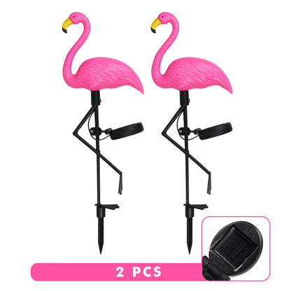 🌸 Solar Flamingo Light – Outdoor Waterproof Lawn Lamp for Garden & Patio 🌸