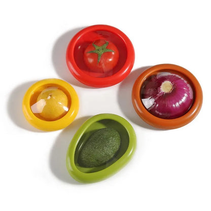 🥝 Silicone Food Storage Container – Leakproof & Stackable Set 🥝
