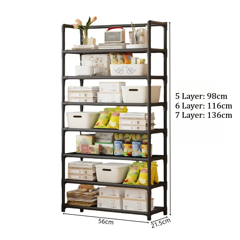 Multi-Layer Shoe Rack  Space-Saving Storage  Entryway Organizer