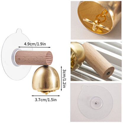 🔔 Wooden Door Bell – Japanese Wind Chime for Home & Garden Decor 🔔