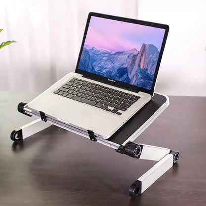 💻 Adjustable Laptop Stand ✨ Foldable & Portable 🧳 Aluminum Cooling Bracket 🧊