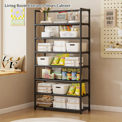 Multi-Layer Shoe Rack  Space-Saving Storage  Entryway Organizer