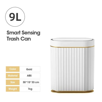 🗑️ Smart Trash Can – 7L/9L Automatic Sensor Garbage Bin 🗑️