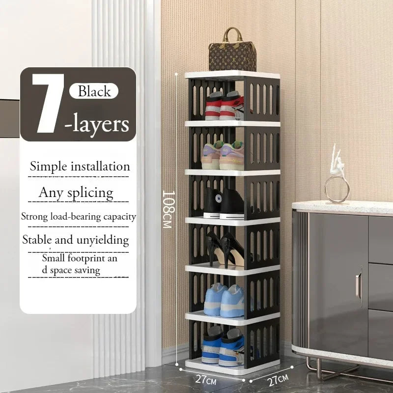 👞 Multi-Layer Shoe Rack – Slim, Strong & Space-Saving Storage for Entryways & Homes 🏠📦