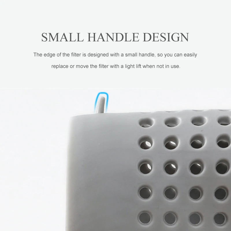 🌀 Silicone Shower Drain Hair Catcher – Anti-Clog Sink Stopper for Kitchen & Bathroom