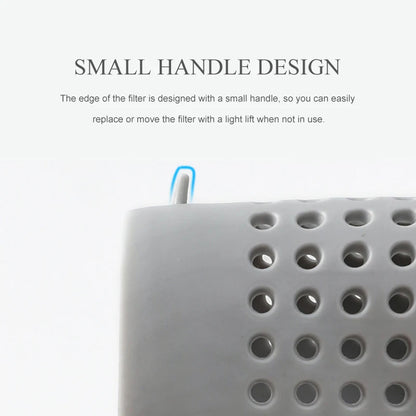 🌀 Silicone Shower Drain Hair Catcher – Anti-Clog Sink Stopper for Kitchen & Bathroom