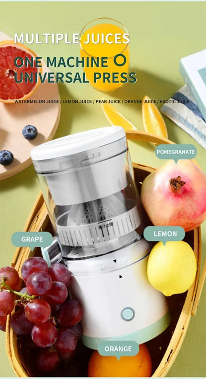 USB Rechargeable Citrus Juicer – Portable & Automatic Fruit Squeezer