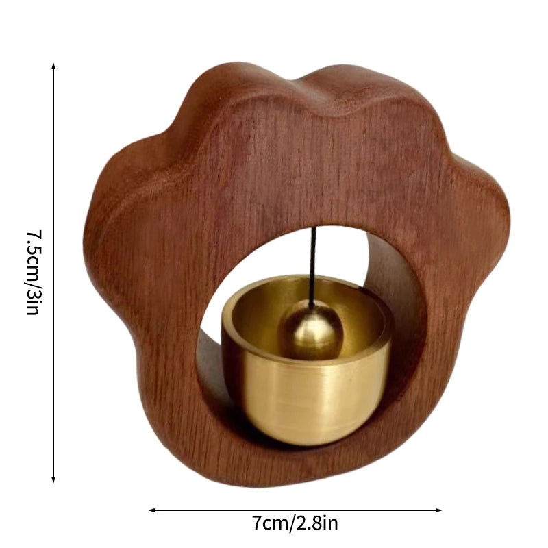🔔 Wooden Door Bell – Japanese Wind Chime for Home & Garden Decor 🔔