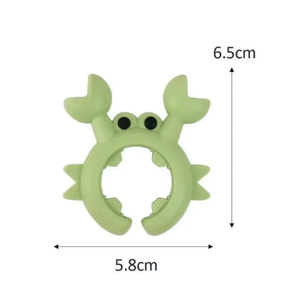 🍳 Silicone Spatula Rack – Multi-Function Crab Pot Clip Holder 🍳