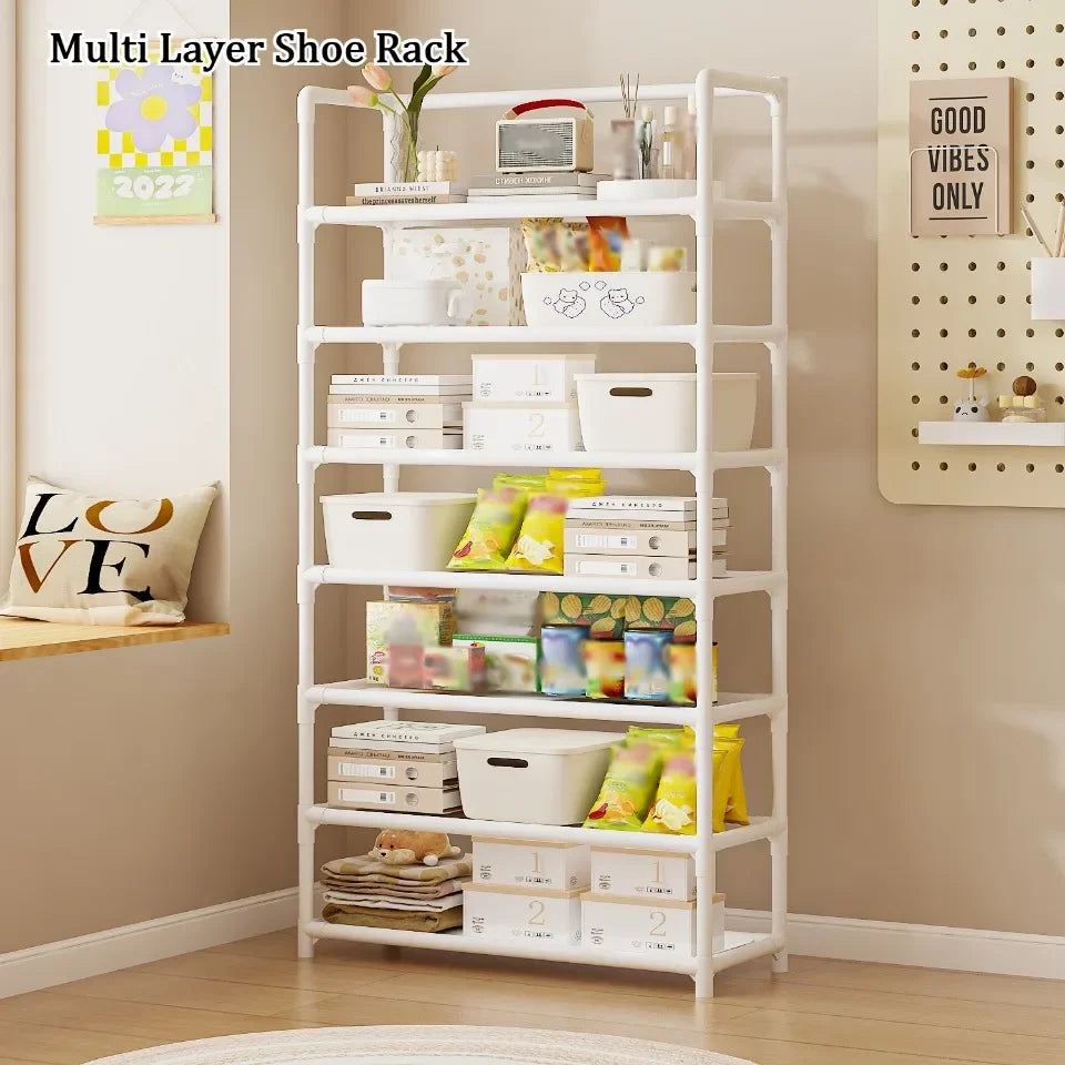 Multi-Layer Shoe Rack  Space-Saving Storage  Entryway Organizer