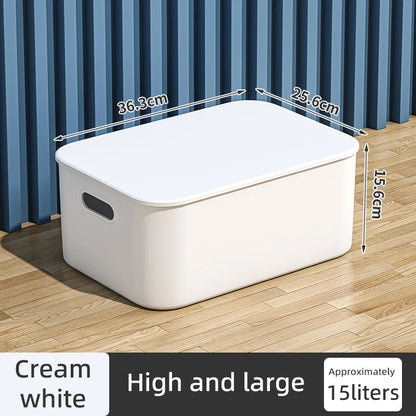 🎨 Colorful Stackable Storage Box 🧺 Tidy Up with Style! 🎨