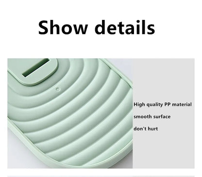 🧼Foldable Spoon & Lid Holder – 🍳 Drip-Free Cooking Organizer