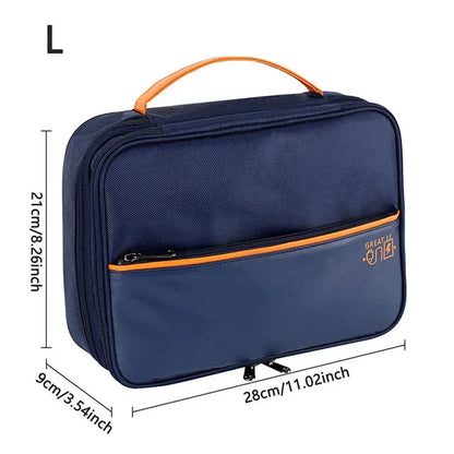 💼 Digital Cable Storage Bag – USB Cord, Charger & Power Bank Organizer Travel Case