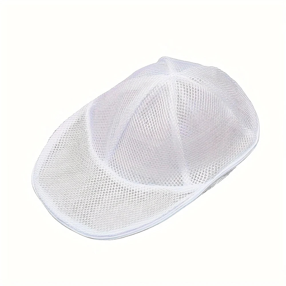 🧢 Hat Washing Cage – Anti-Deformation Laundry Bag for Machine Wash & Travel Storage 🧺