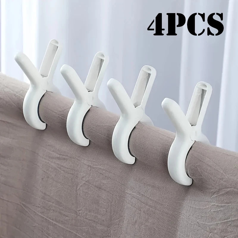 🧷 2/4pcs Heavy Duty Plastic Clips – Secure Your Towels Anywhere! 🏖️