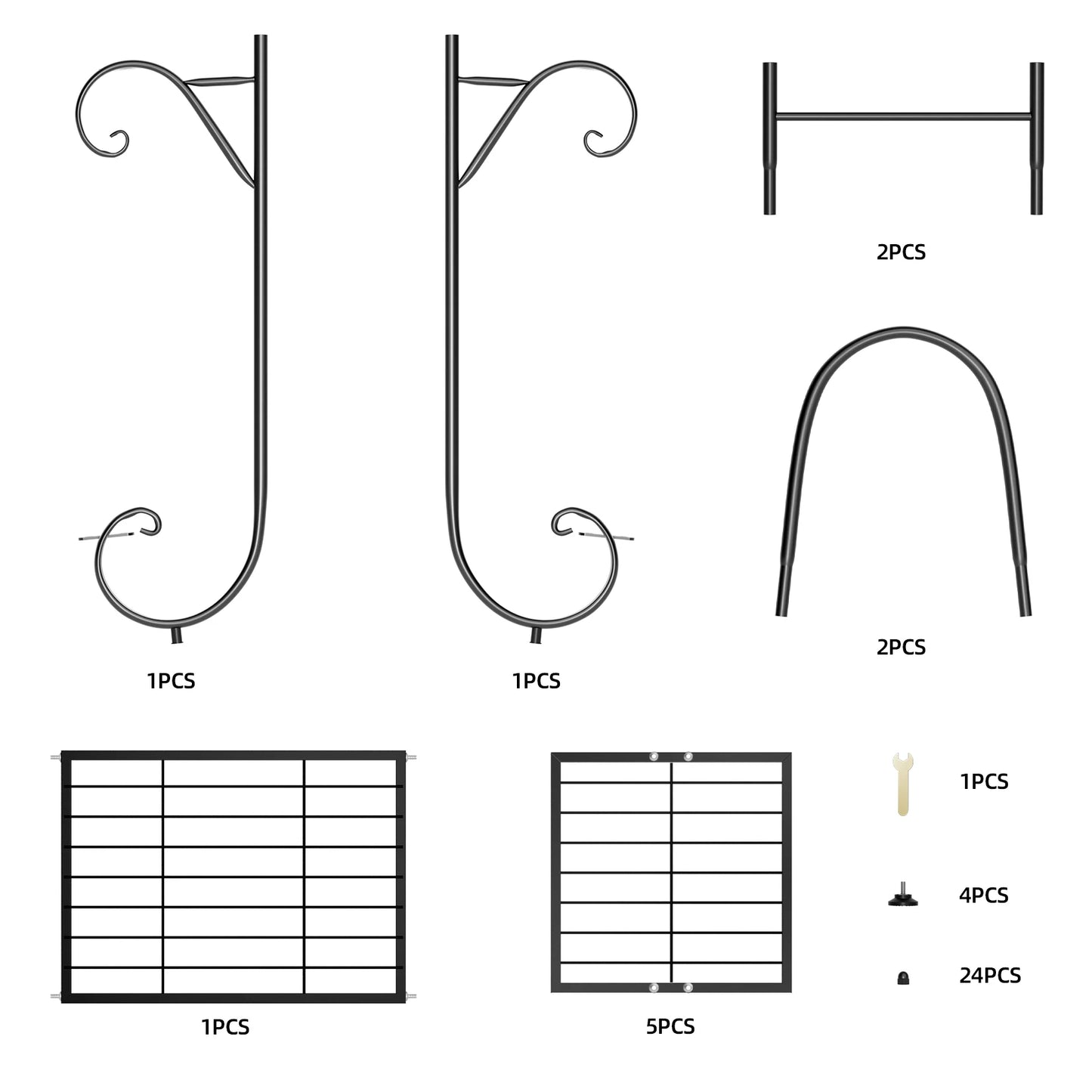 🌿 Metal Plant Stand – Tiered Flower Pot Holder for Indoor & Outdoor Display 🌿