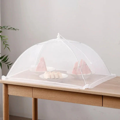 🦟 Foldable Mesh Food Cover – Washable Insect-Proof Dish Protector for Indoor & Outdoor Use 🍽️