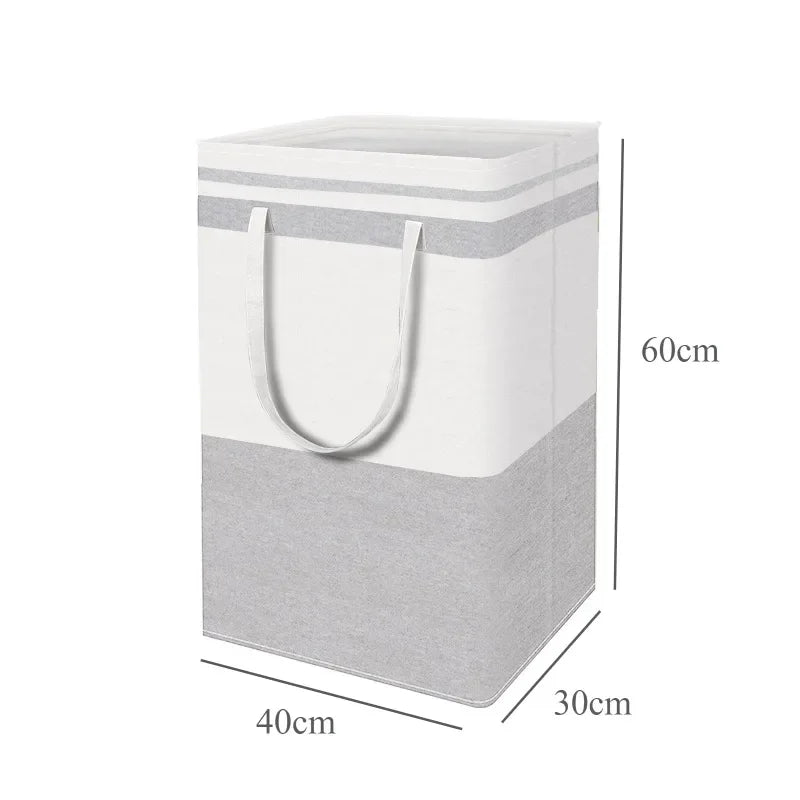 🧺 Foldable Laundry Basket – Waterproof & Space-Saving Dirty Clothes Bin 💧