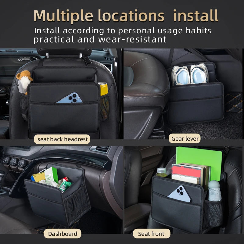 Drive Clean, Stay Tidy – Premium Hanging Seat Organizer!