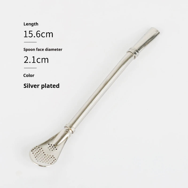 🥤 Stainless Steel Straws – Reusable Colorful Set with Brush 🥤